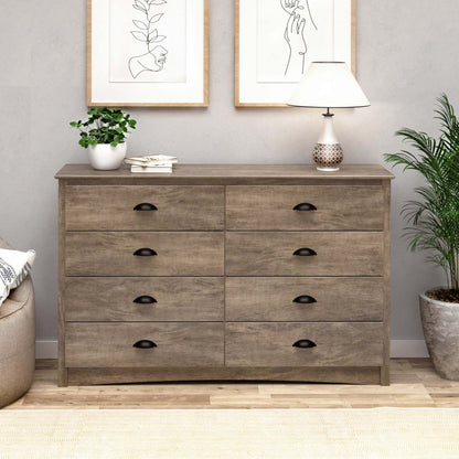 Salt Spring 8-Drawer Dresser - Drifted Grey|Commode Salt Spring à 8 tiroirs - gris délavé