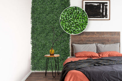 Buis Artificiel 20x 20 Panneau de Feuillage 4 Pièces | Panneau de feuillage 20 po x 20 po buis artificiel 4 pièces | D10HYCBY