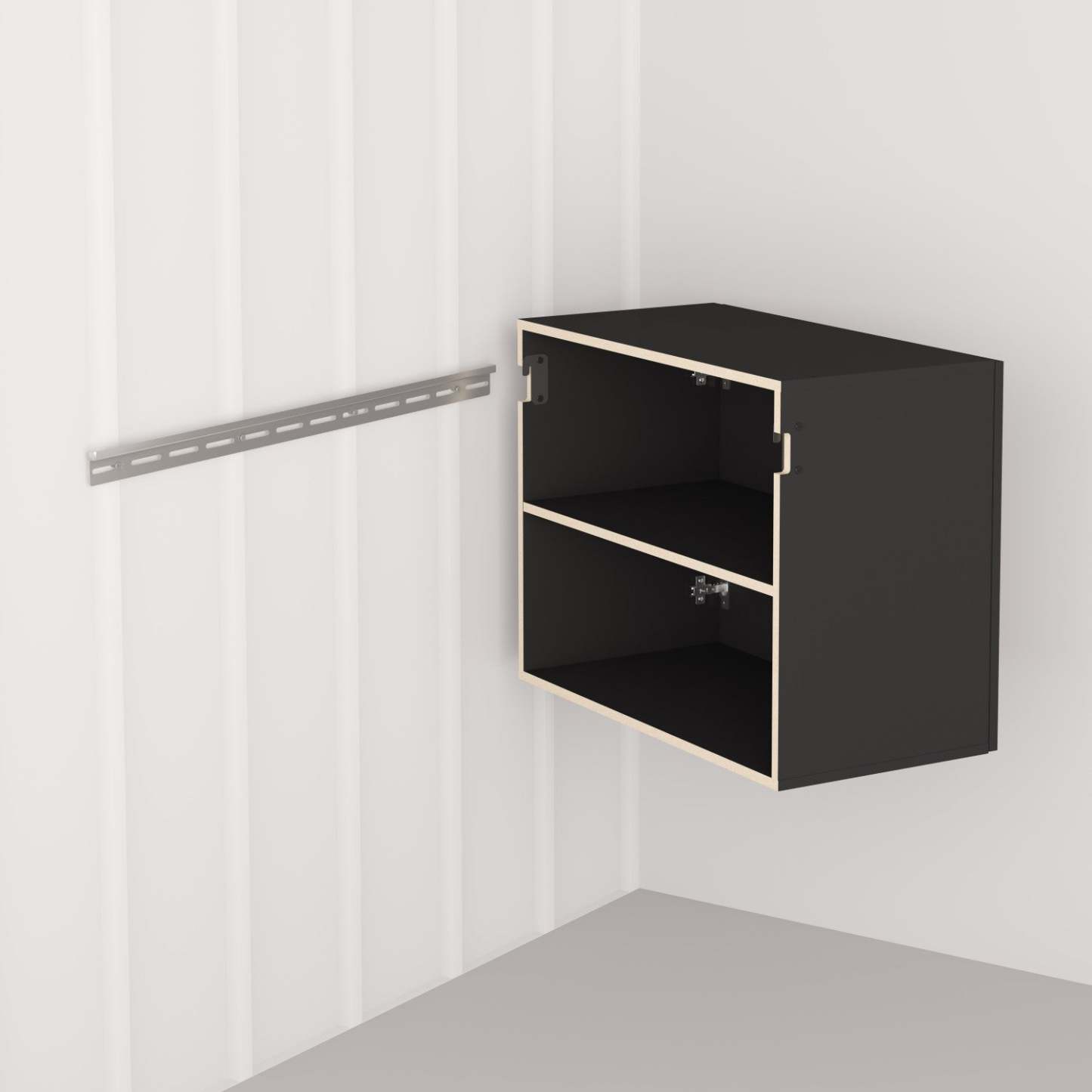 Hangups 30 Upper Storage Cabinet - Noir|Armoire supérieure de rangement HangUps de 30 po - noire