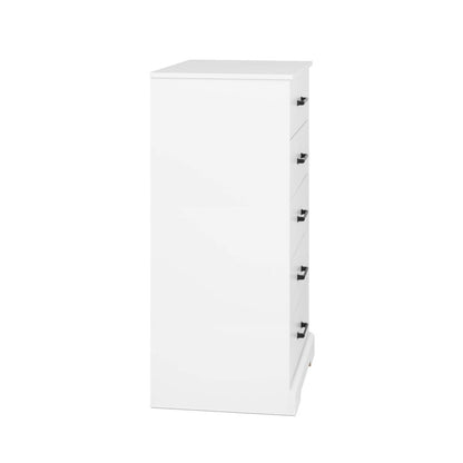 Prepac Rustic Ridge 27.5 5-Drawer Chest - White|Commode verticale Rustic Ridge de Prepac de 27,5 po à 5 tiroirs - blanche