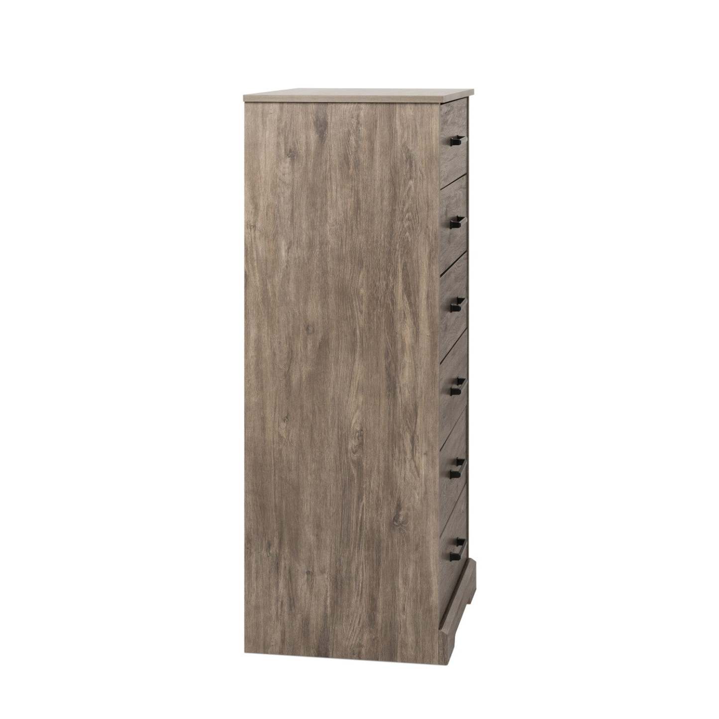 Prepac Rustic Ridge 23.75 6-Drawer Chest - Brown|Commode verticale Rustic Ridge de Prepac de 23,75 po à 6 tiroirs - brune