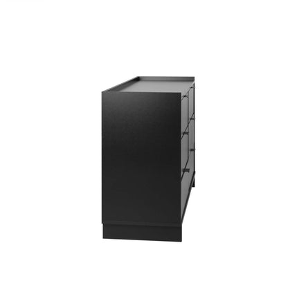 Prepac Simply Modern 52.5 6-Drawer Dresser - Black|Commode Simply Modern de Prepac de 52,5 po à 6 tiroirs - noire