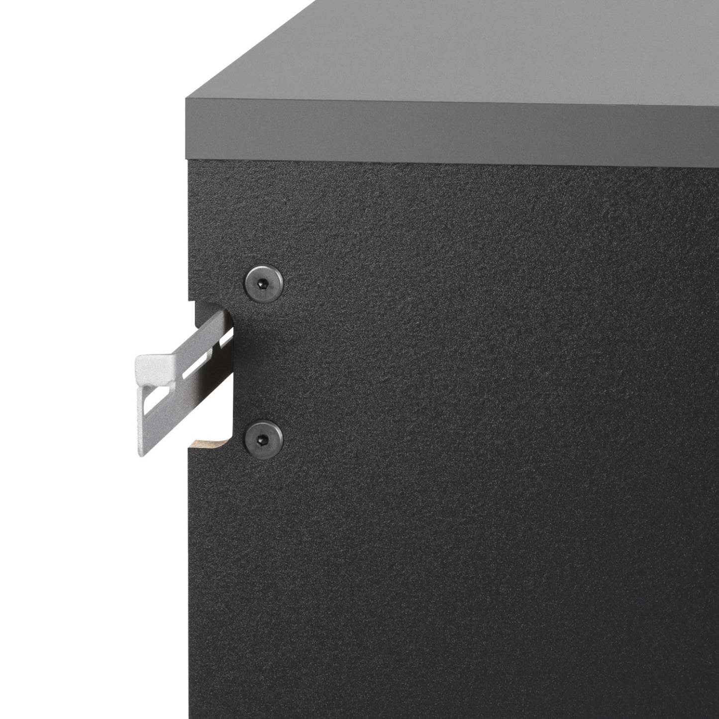 Hangups 3-Drawer Base Storage Cabinet - Black|Armoire de plancher HangUps à 3 tiroirs avec rangement - noire