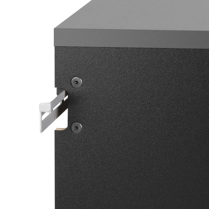 Hangups 3-Drawer Base Storage Cabinet - Black|Armoire de plancher HangUps à 3 tiroirs avec rangement - noire