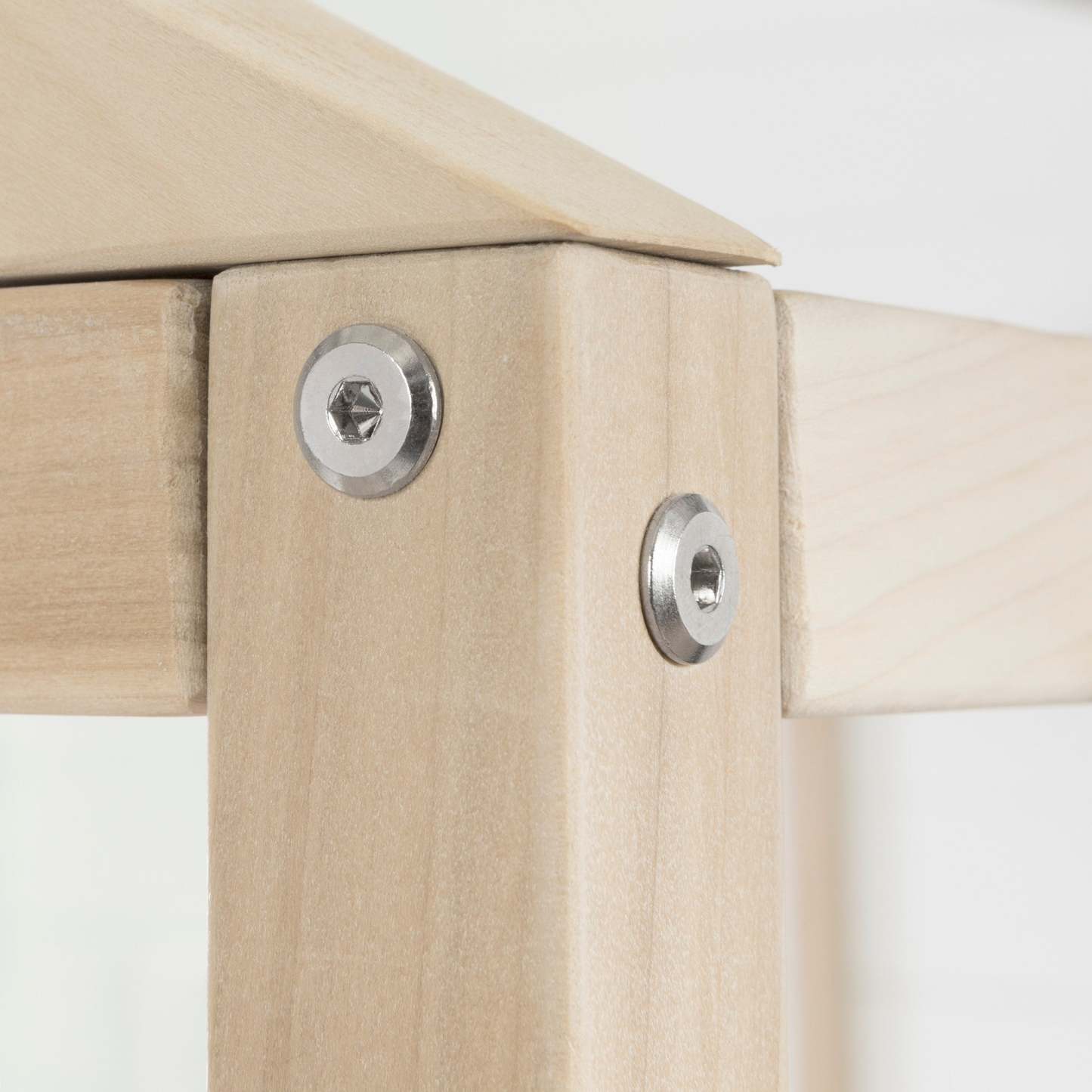 Lit simple Sweedi Twin House - Bois naturel | D83GM449