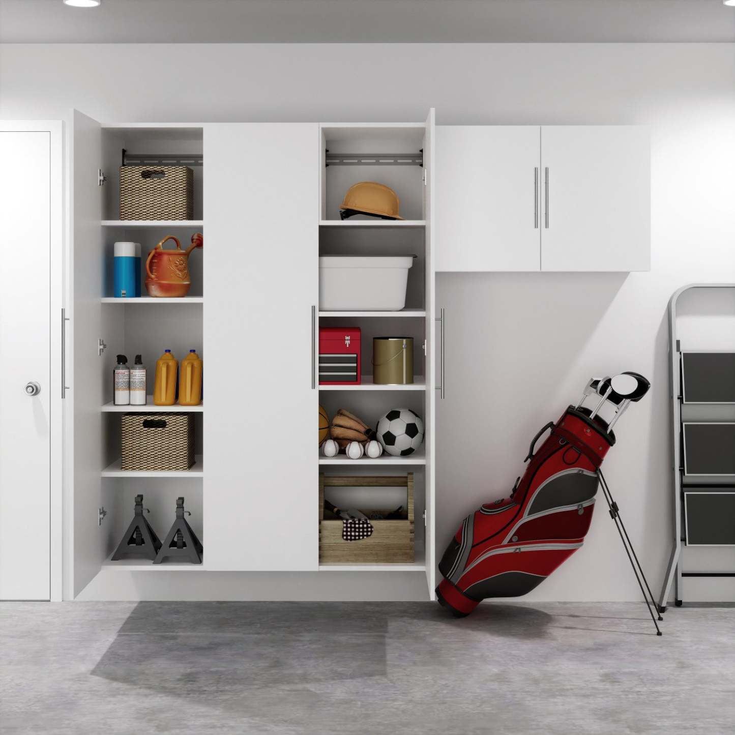 Hangups 30 Upper Storage Cabinet - Blanc|Armoire supérieure de rangement HangUps de 30 po - blanche