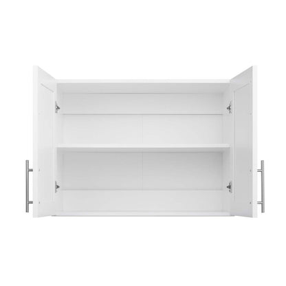 Armoire de rangement murale empilable Prepac Elite 32 - Blanc|Armoire de rangement murale empilable Elite de Prepac de 32 po - blanche