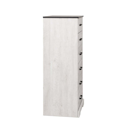 Prepac Rustic Ridge 23.75 6-Drawer Dresser - Washed White|Commode Rustic Ridge de Prepac de 23,75 po à 6 tiroirs - blanc vieilli