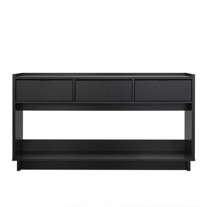 Console de buffet Prepac Simply Modern - Noire
