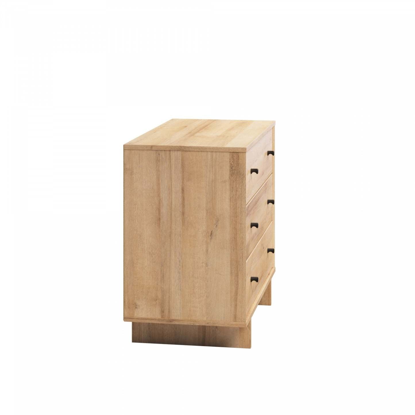 Prepac Finnley 3-Drawer Nightstand - Natural Oak|Table de nuit Finnley de Prepac à 3 tiroirs - chêne naturel