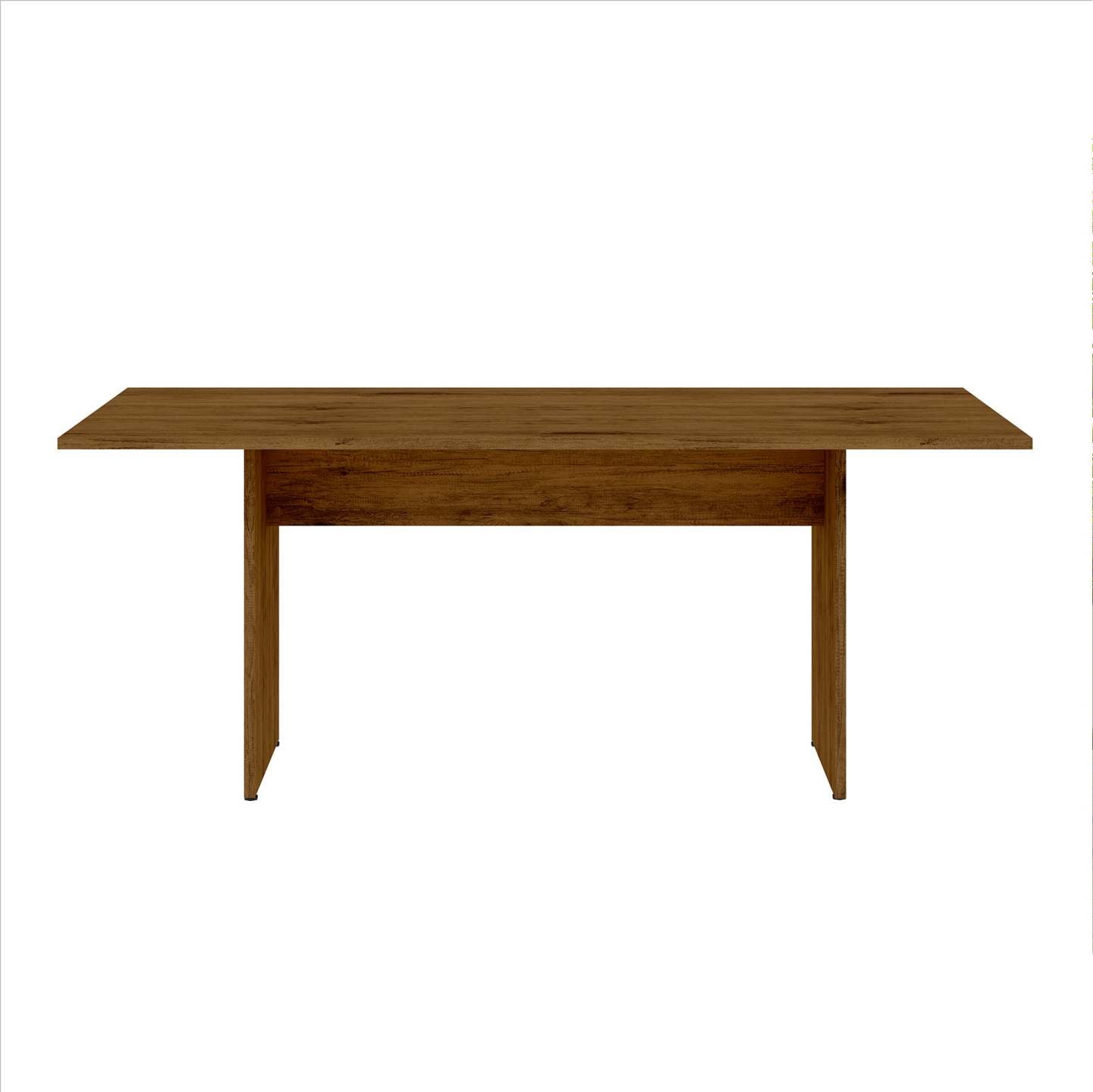 Manhattan Comfort Nomad 67.91 Rustic Country Dining Table - Natural|Table champêtre rustique Nomad de Manhattan Comfort de 67,91 po pour la salle à manger - naturelle