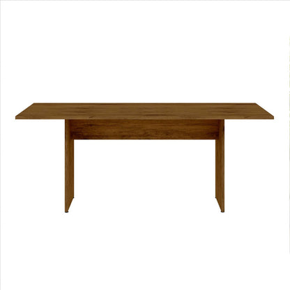 Manhattan Comfort Nomad 67.91 Rustic Country Dining Table - Natural|Table champêtre rustique Nomad de Manhattan Comfort de 67,91 po pour la salle à manger - naturelle