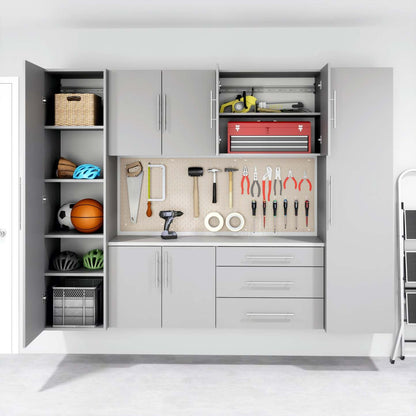Hangups 3-Drawer Base Storage Cabinet - Light Grey|Armoire de plancher HangUps à 3 tiroirs avec rangement - gris clair