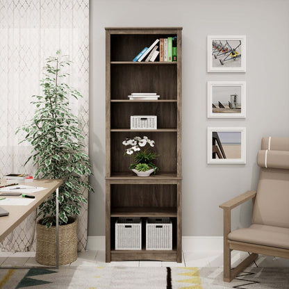 Bibliothèque haute - Gris Dérivé|Bibliothèque haute - gris délavé