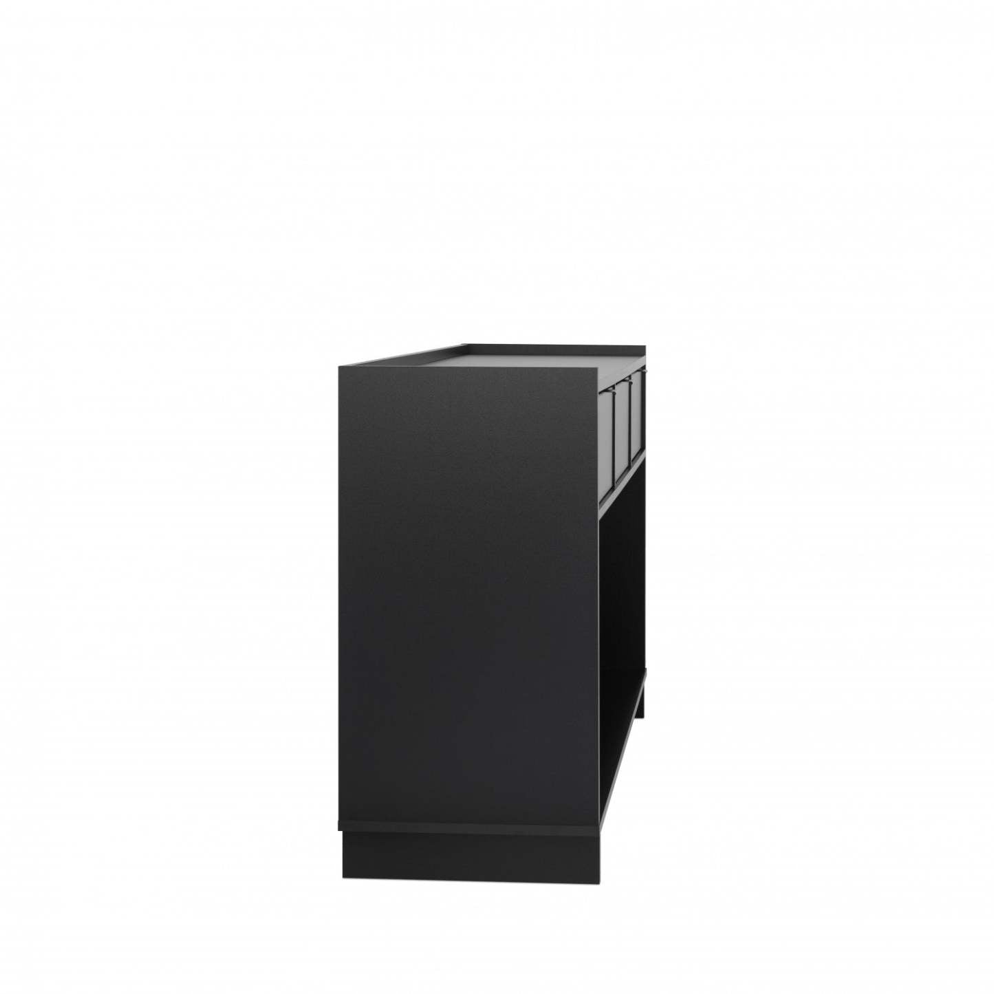 Console de buffet Prepac Simply Modern - Noire