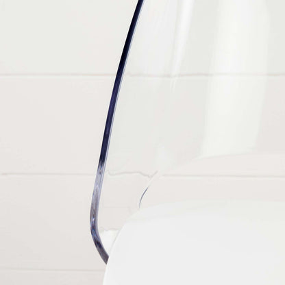 Chaise de bureau de style Eiffel Annexe - Blanc pur | Chaise de bureau Annexe style tour Eiffel - blanc solide | D83GX5VQ