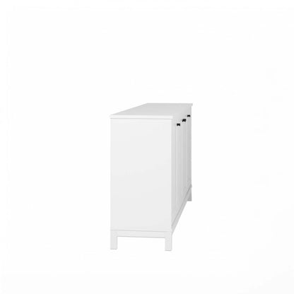 Prepac Yaletown 4-Door Buffet Console - Blanc|Console Yaletown de Prepac à 4 portes - blanche