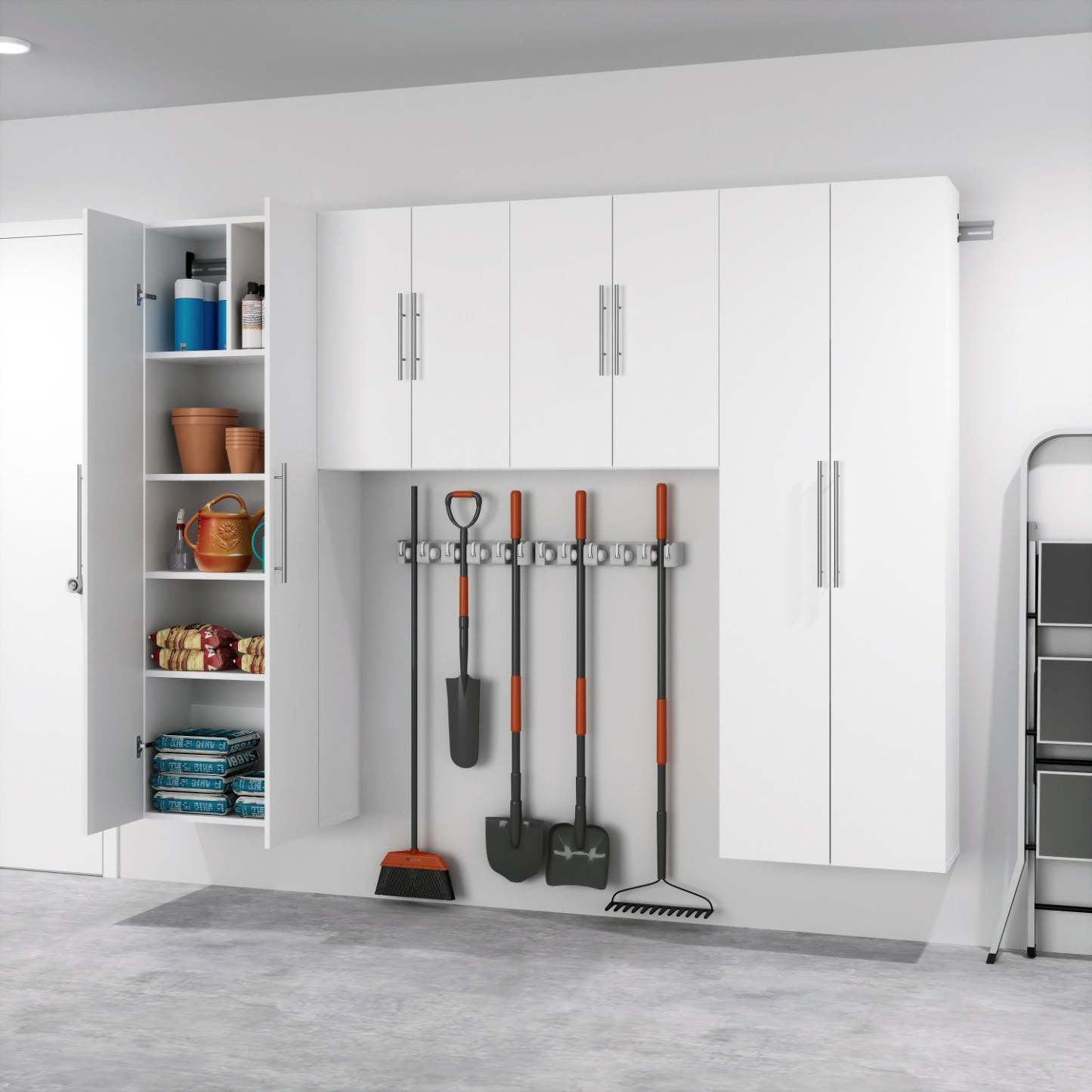 Hangups 24 Upper Storage Cabinet - Blanc|Armoire supérieure de rangement HangUps de 24 po - blanche