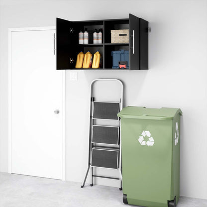 Hangups 36 Upper Storage Cabinet - Noir|Armoire supérieure de rangement HangUps de 36 po - noire