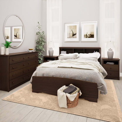 Commode 8 tiroirs Fremont - Expresso|Commode Fremont à 8 tiroirs - expresso