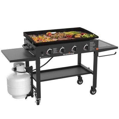 Station de cuisson Original de Blackstone de 36 po avec plaque chauffante et planche à découper - 1825
