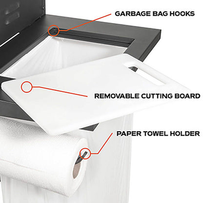 Station de cuisson Original de Blackstone de 36 po avec plaque chauffante et planche à découper - 1825