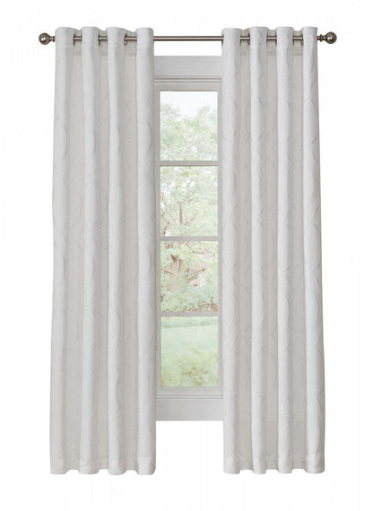 Panneau de rideau assombrissant à œillets Infini blanc de Thermalogic - 52 x 84