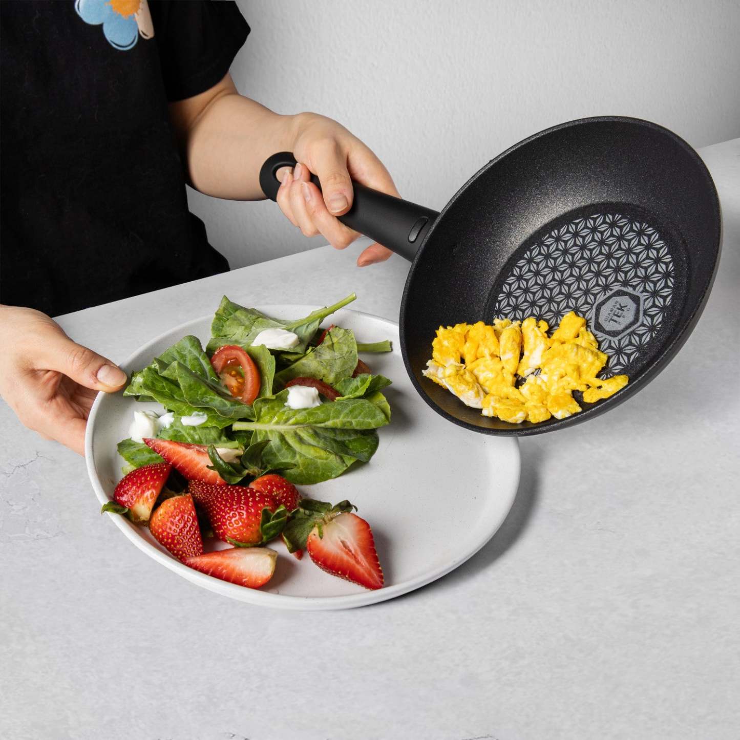 Arimi Diamante Batterie De Cuisine Italienne - 12 Pièces | Batterie de cuisine italienne Arimi Diamante, 12 pièces