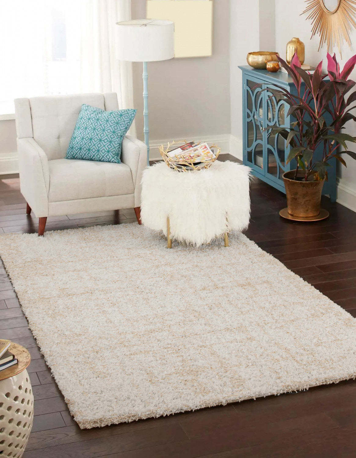 Tapis Playa Ivory - 152 x 244 cm | Carpette Playa ivoire - 152 x 244 cm