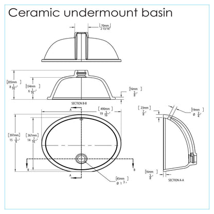 Lavabo de salle de bain Zulu|Lavabo de salle de bain Zulu