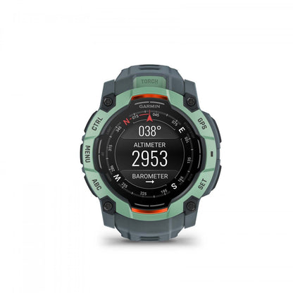 Garmin Instinct 3 Amoled Smartwatch 50 Mm - Rugged Militart Spec 810, Compass, Barometric Altimeter | Montre Connectée Garmin Instinct 3 Amoled 50 Mm - Spécifications Militaires Robustes 810, Boussole,
