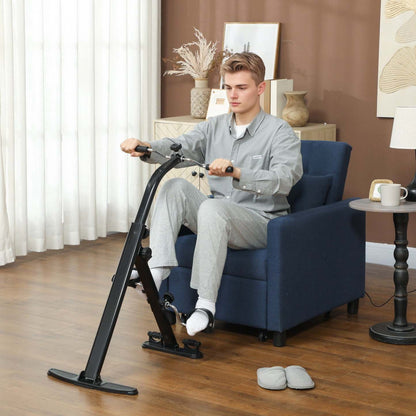 Vélo d'exercice à pédales assis Soozier, pliable, avec moniteur LCD
