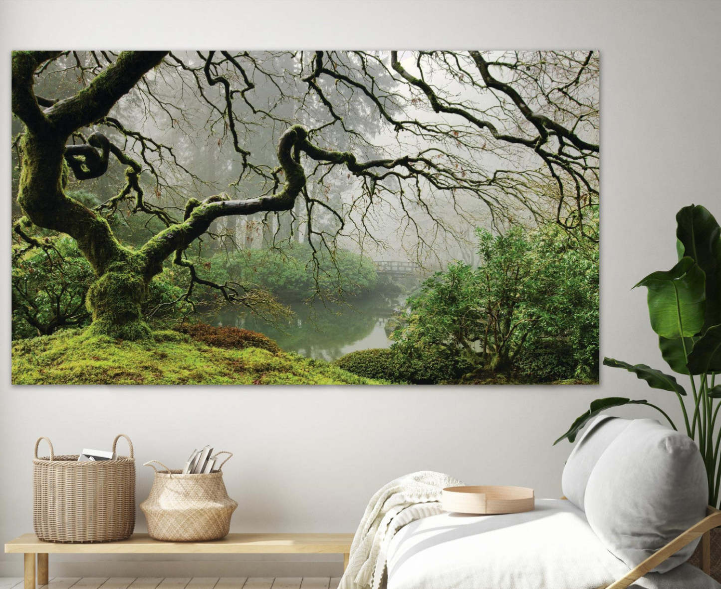 Garden Mist Giant Art 84x48 Wall Art|Œuvre d’art murale Giant Art « Garden Mist » 84 x 48