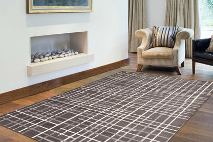 Taite Anthracite Area Rug - 3'11 x 5'7|Carpette Taite anthracite - 3 pi 11 po x 5 pi 7 po| D2BM835P