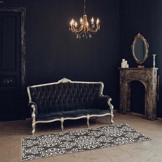 Tapis Caledonia Gris 2'8 x 4'11|Carpette Caledonia grise 2 pi 8 po x 4 pi 11 po|D86FYN2H