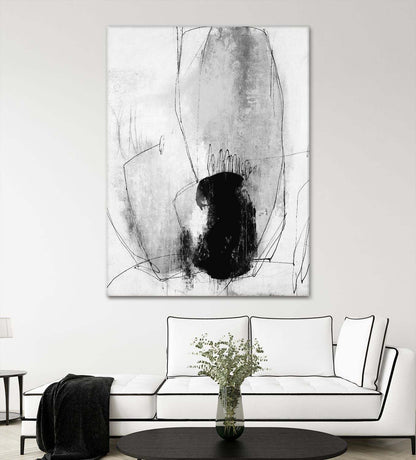 Œuvre d'art murale géante « Looking Lens I » 72 x 54