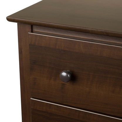 Fremont Tall 2-Drawer Nightstand - Espresso|Table de nuit haute Fremont à 2 tiroirs - espresso