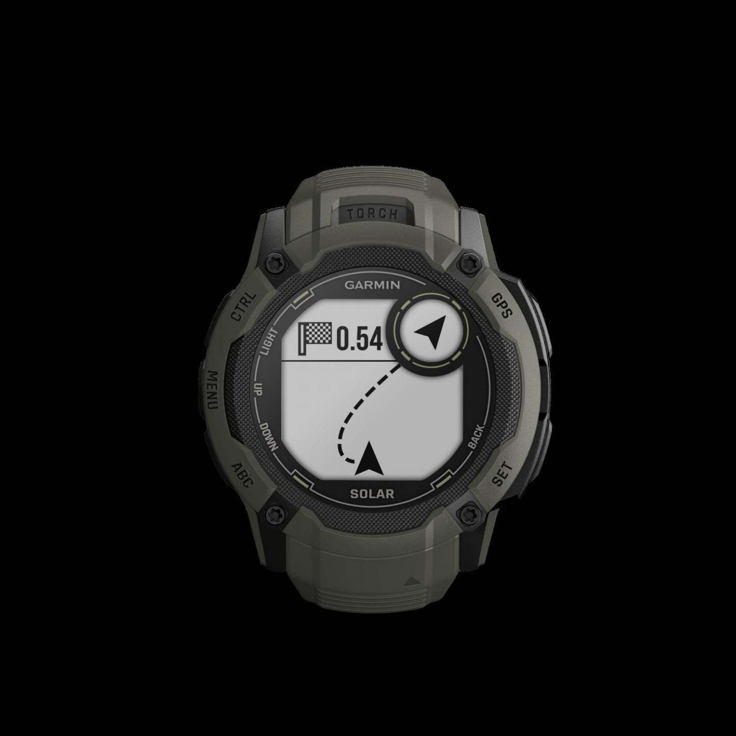 Garmin Instinct® 2x Solar Gps Montre Connectée - Suivi De La Santé Et De La Condition Physique Avec Multi-bande Gnss - Moss