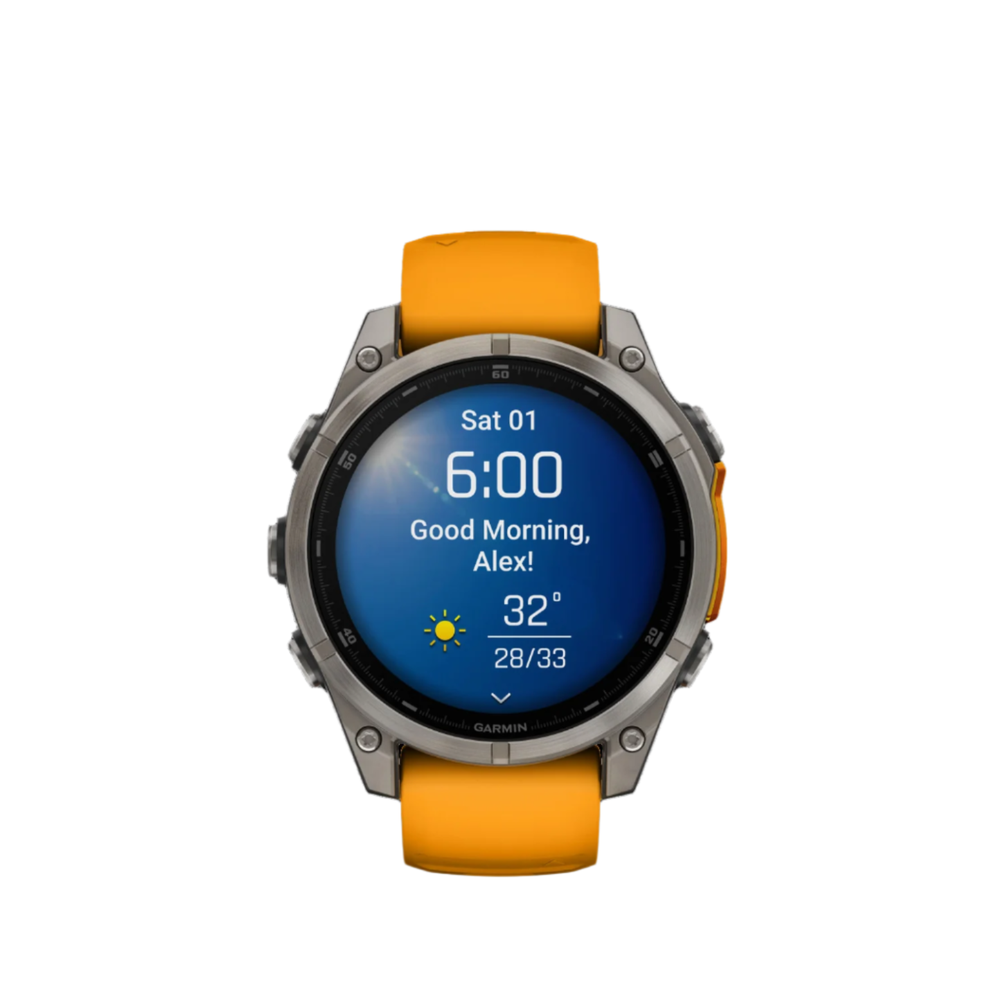 Garmin Fēnix 8 Amoled Sapphire Smartwatch 47mm - Gps, Boussole, Gyroscope Et Altimètre Barométrique | Montre Connectée Garmin Fēnix 8 Amoled Sapphire 47mm - Gps, Boussole, Gyroscope Et Altimètre Barométrique