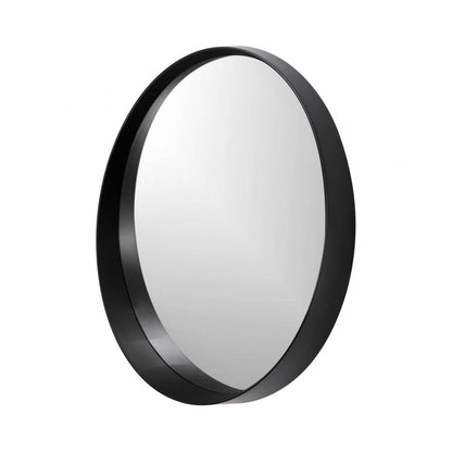 Parsons Round Black Mirror|Miroir rond Parsons noir