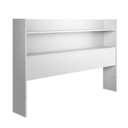 Nordika Hunter Bookcase Queen Headboard - White|Tête de lit bibliothèque Hunter Nordika - blanche