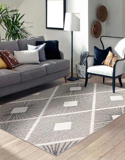 Tapis Adair ivoire - 244 x 305 cm | D86FX1CO