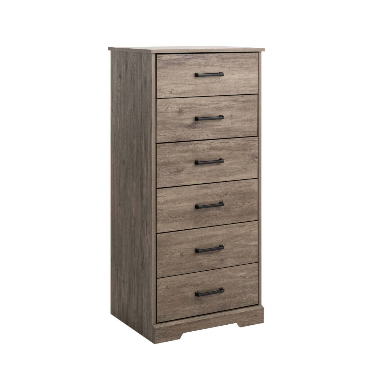 Prepac Rustic Ridge 23.75 6-Drawer Chest - Brown|Commode verticale Rustic Ridge de Prepac de 23,75 po à 6 tiroirs - brune