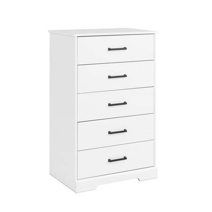 Prepac Rustic Ridge 27.5 5-Drawer Chest - White|Commode verticale Rustic Ridge de Prepac de 27,5 po à 5 tiroirs - blanche