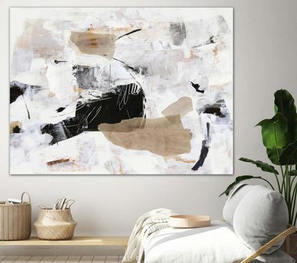 Œuvre d'art murale géante « Sweet Whispers » 72 x 54