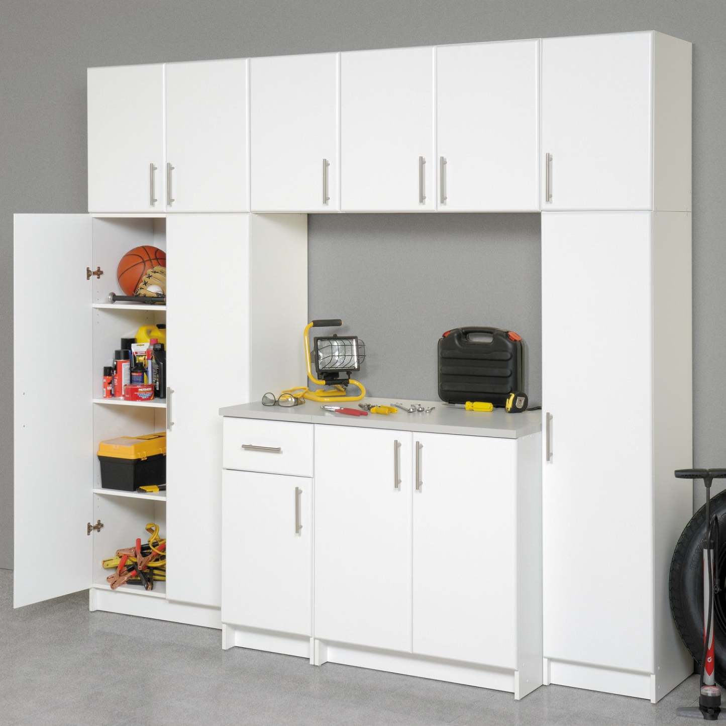 Armoire murale superposable Elite 16 po - Blanche
