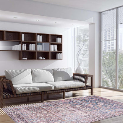 Carpette Boann grisebleue 7 pi 10 po x 10 pi 0 po