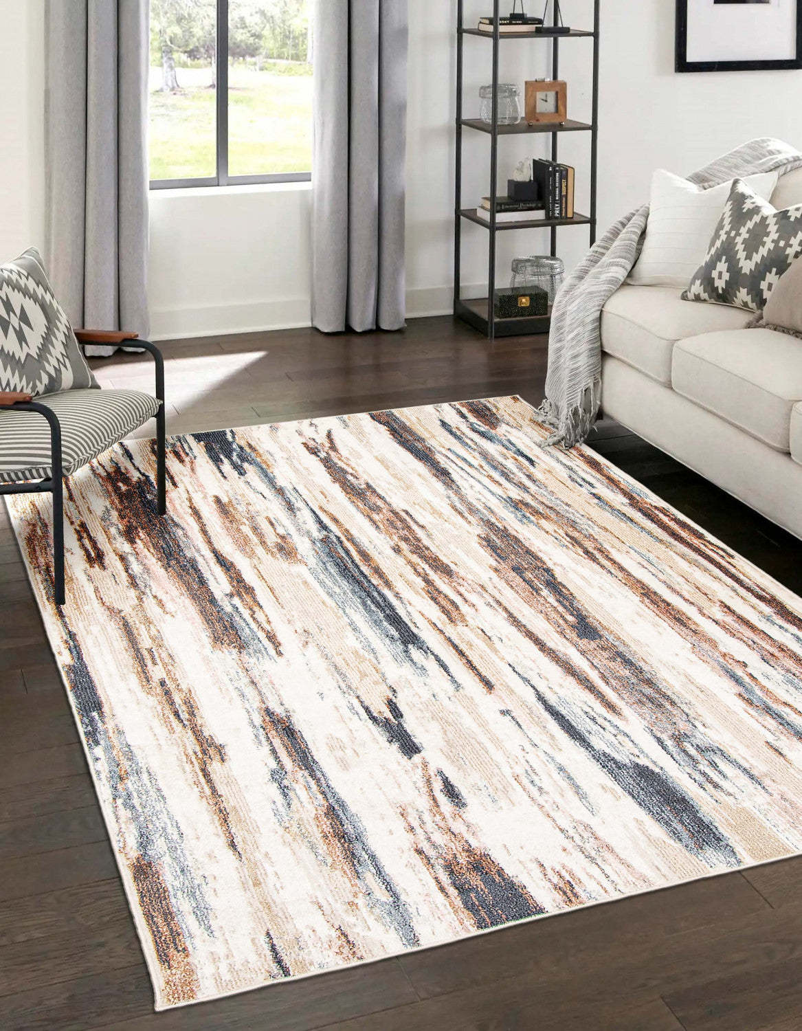 Tapis Atelier ivoire - 5'0 X 8'0 | Tapis Atelier ivoire - 5 pi 0 po x 8 pi 0 po