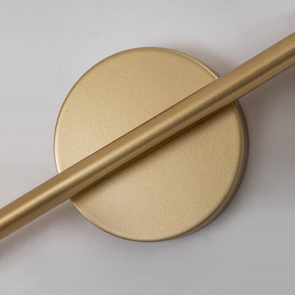 Applique murale 2/3 lumières pour meuble-lavabo avec abat-jour en verre