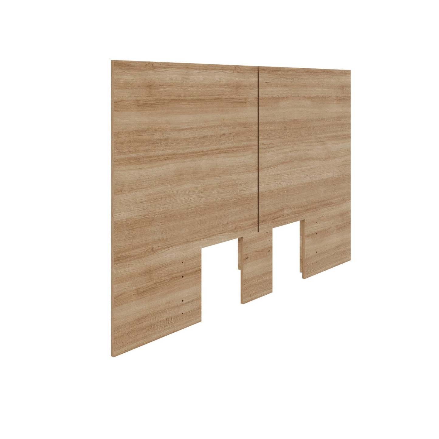 Nordika James Full Headboard - Brown Oak|Tête de lit James Nordika - chêne brun